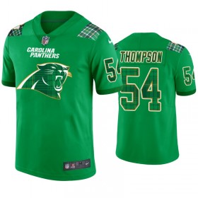 Camiseta Hombre NFL Carolina Panthers Shaq Thompson 54 Kelly Verde St. Patricks Day